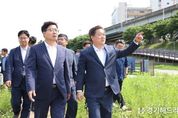 염태영 경제부지사, 광명시 안양천 지방정원 조성 적극 지원 약속
