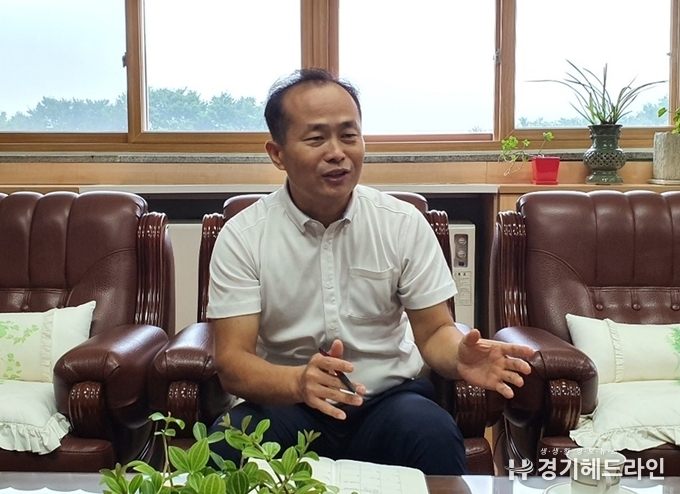 단월초등학교 교감(사진=문수철 기자)
