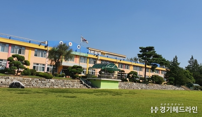 평택 청북중학교 전경(사진=문수철 기자)