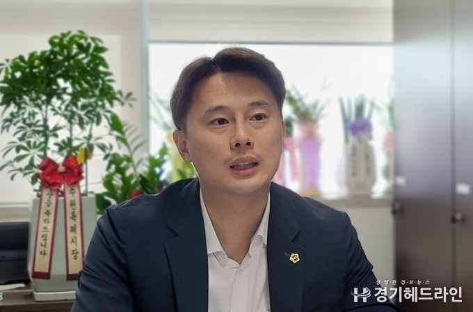 경기도의회 황대호 더불어민주당 수석대변인(사진=문수철 기자)