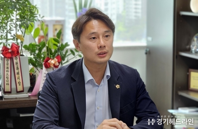 경기도의회 황대호 더불어민주당 수석대변인(사진=문수철 기자)