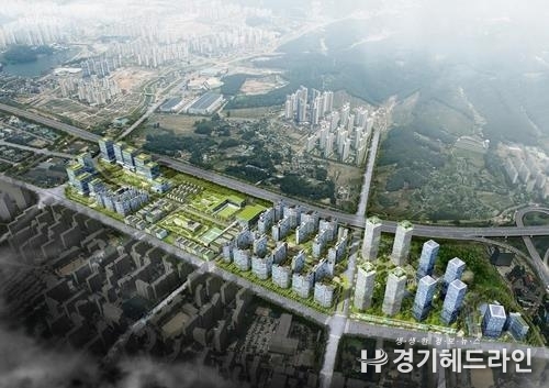 <strong>오산 운암뜰 AI 시티 도시개발사업 조감도</strong>