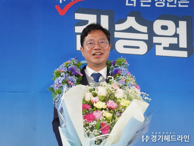 민주당 김승원 수원갑 국회의원 당선자. 김승원 선거사무소 제공