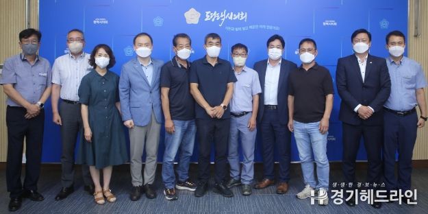 평택시의회 이관우 부의장·이종원 의원, 진위면 주민자치회 건의사항 관련 간담회