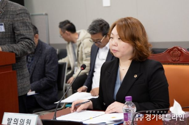 전자영 의원, 경기도 디지털재난 지원 조례안 상임위 통과