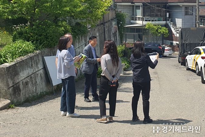 평가위원 현장방문 모습