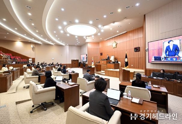 의정부시의회, 제334회 임시회 개회