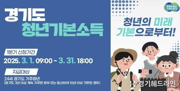 안산시, 24세 청년 거주자 대상 1분기 청년기본소득 접수 진행