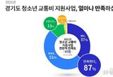경기도 청소년 교통비 지원사업, 이용자 87 만족