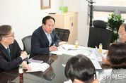 이권재 오산시장, 대도시권 광역교통위원회 찾아‘서울역行 광역 급행버스 신설’건의