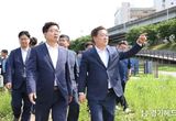 염태영 경제부지사, 광명시 안양천 지방정원 조성 적극 지원 약속