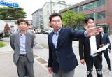 약속지킨 이상일 용인특례시장, 동백고 방문해 해묵은 민원 현장에서 해결