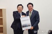 최대호 안양시장, 국토부장관에 박달스마트시티 사업 등 지역현안 건의