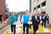 이상민 행정안전부 장관 오산 전격 방문, 이권재 시장, 행안부에 특교세 37억 교부 건의