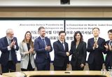 김동연 경기도지사, 스페인 마드리드 이사벨 디아스 아유소 주지사 만나 투자, 스타트업, 인공지능 분야 협력 논의