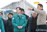 정명근 화성시장, 기록적인 폭설피해 현장점검에 나서