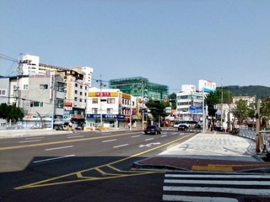 매교다리부근