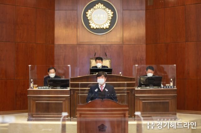 남양주시의회 김지훈 의원 시의 주요 현안사항에 대한 시정질문 펼쳐