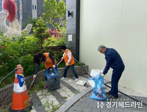 평택시 포승읍 자원봉사나눔센터 환경정화 활동 실시