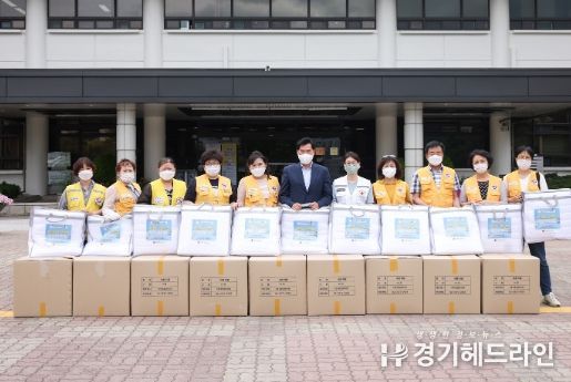 의왕시 대한적십자사 봉사회, 취약계층을 위한 여름이불 나눔