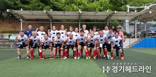 의왕시 60대 축구단, '2022 경기도지사기 어울림 축구대회' 준우승