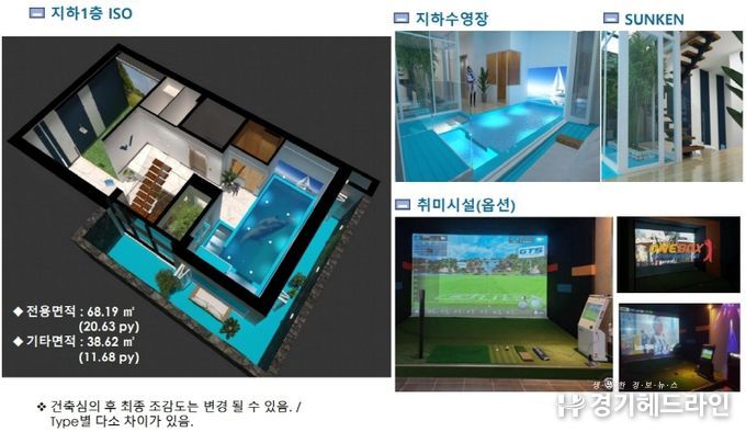 ▲ 경기 강남권 동탄 신도시에 3층짜리 단독형 고급주택이 들어선다. 분양 문의/031-215-9262.