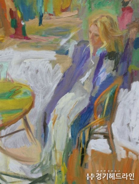 장지영, Femme assise, 앉아있는 여인, 2022,