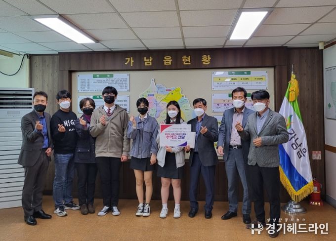 여주제일중학교 제2회 여주선비장터축제 부스 운영 수익금 소외계층을 위해 기탁