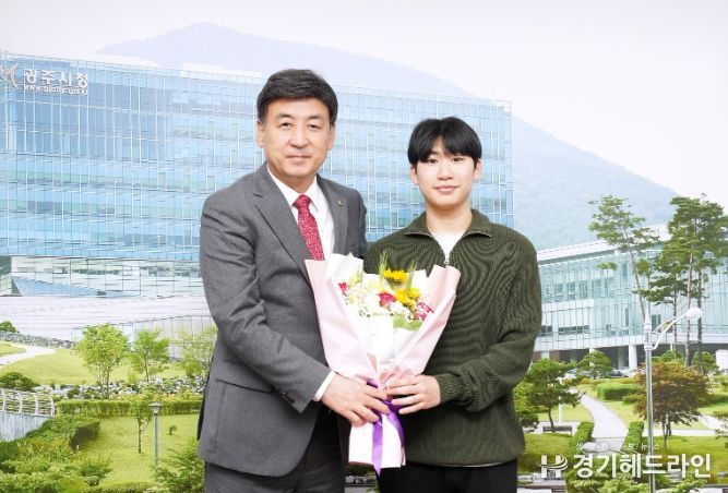 방세환 광주시장, 지역 출신 쇼트트랙 김민서 선수 격려