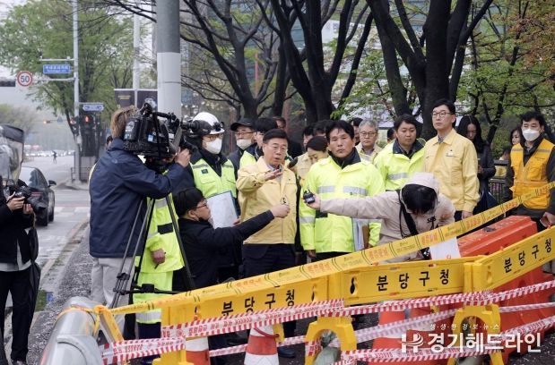 신상진 성남시장, “성남시 전체 교량 안전점검 해 위험요소 신속히 해결할 것”