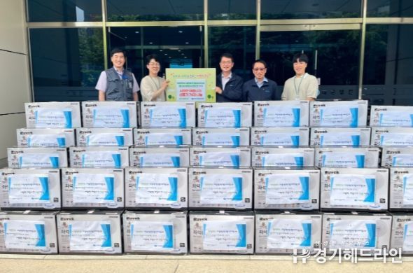 남양주시 ㈜대륜발전·별내사랑봉사대, 별내동 취약계층 위한 선풍기 74대 후원