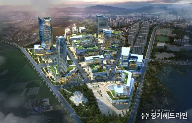 수원 R&D 사이언스파크 조감도