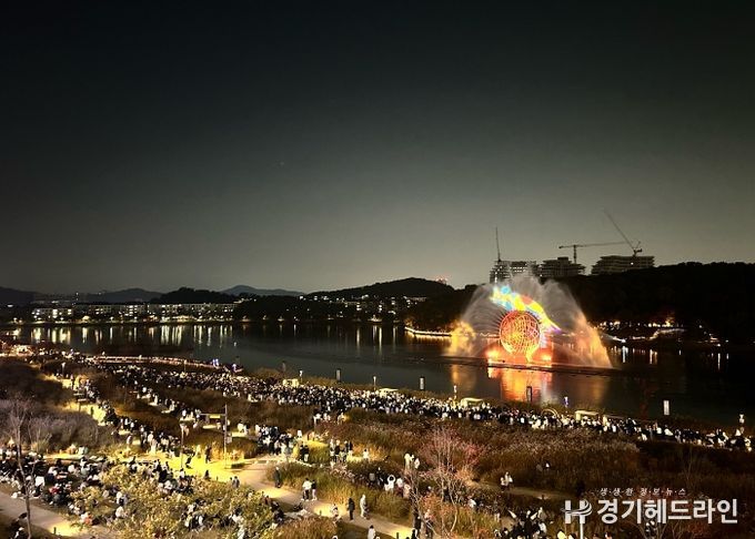 화성시, 동탄호수공원 루나분수·여울공원 음악분수 운영 재개