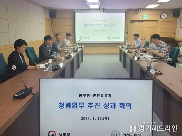 인천광역시교육청, 병무청 및 대구시교육청과 반부패·청렴 현안 교류