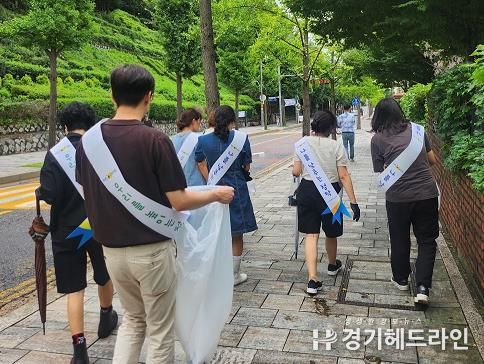 인천광역시교육청계양도서관, 플로깅과 함께하는 '청렴 홍보활동'