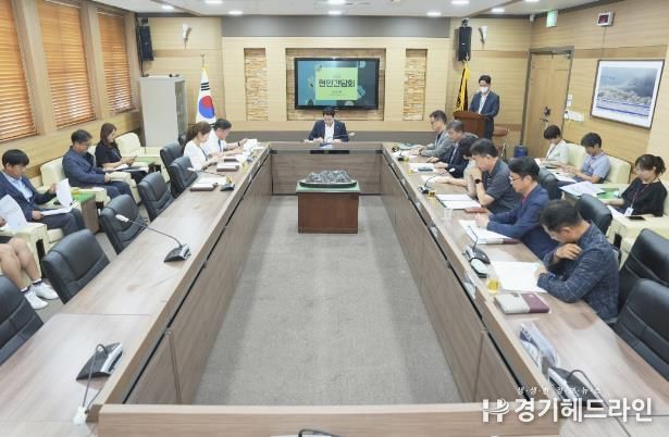 포천시의회, 집행부와 현안간담회 개최