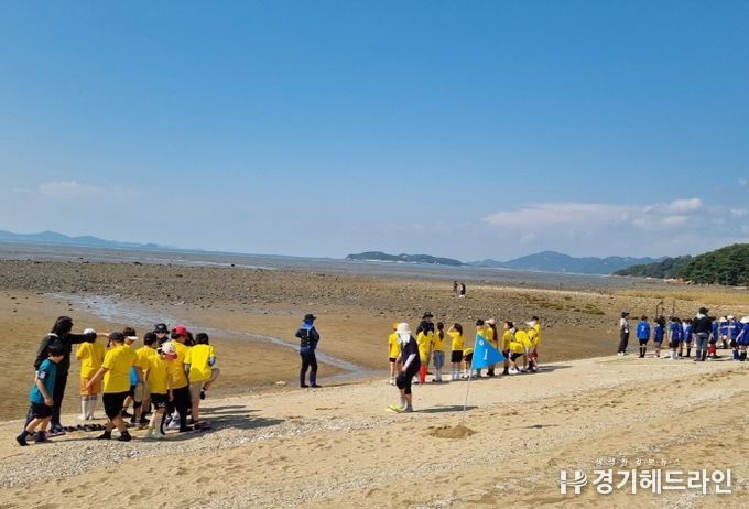갯벌아 고마워 내년에 또 만나자!