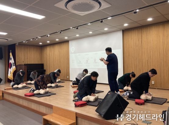인천광역시교육청연수도서관, 이용자와 함께하는 심폐소생술 교육