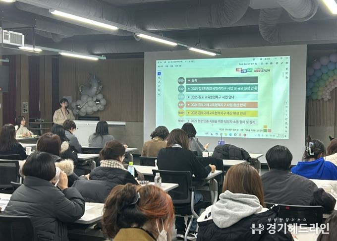 김포교육지원청, 김포미래교육협력지구 워크숍 운영
