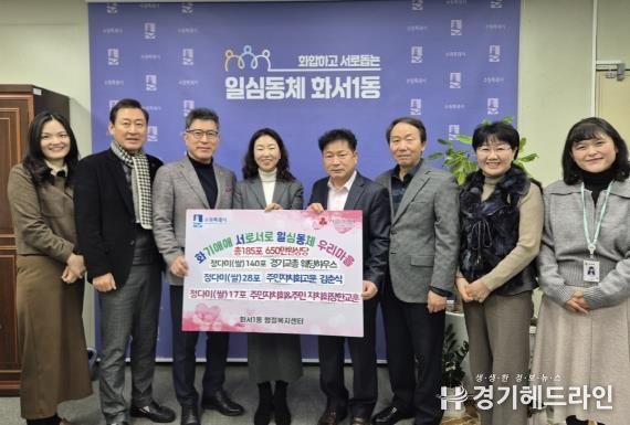 수원특례시 팔달구 화서1동, 농가 살리기와 취약계층 지원을 위한 따뜻한 손길 이어져