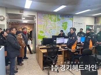 인천시의회 행안위, 소관 기관 격려 방문으로 올 한 해 마무리