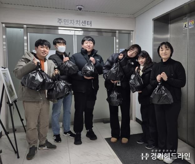 가든버런티어, 수원특례시 팔달구 매산동 홀몸 어르신 위해 설 명절 도시락 후원