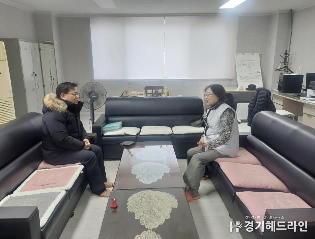 수원특례시 영통구 영통1동, 새빛 시정 홍보 및 동절기 안전점검을 위한 경로당 순회방문