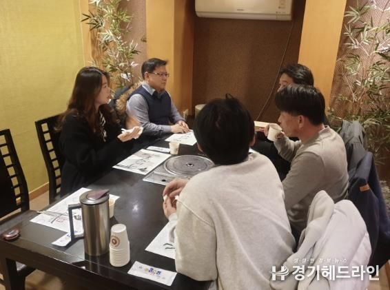 수원특례시 영통구 영통1동, 생활폐기물 수집·운반 대행업체와 오찬 간담회 실시
