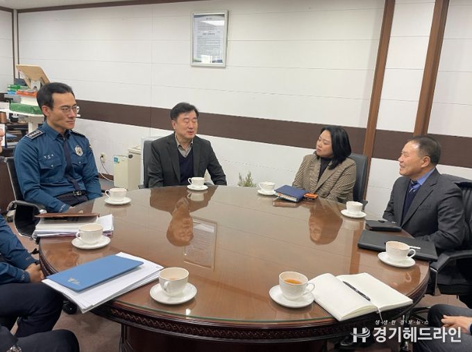서부경찰서에 학교 주변 순찰 강화 요청
