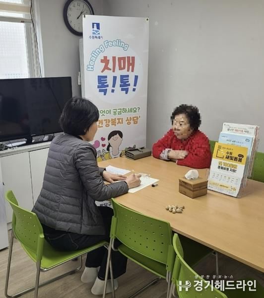 수원특례시 팔달구 화서1동 2025년 찾아가는 치매선별검사 실시