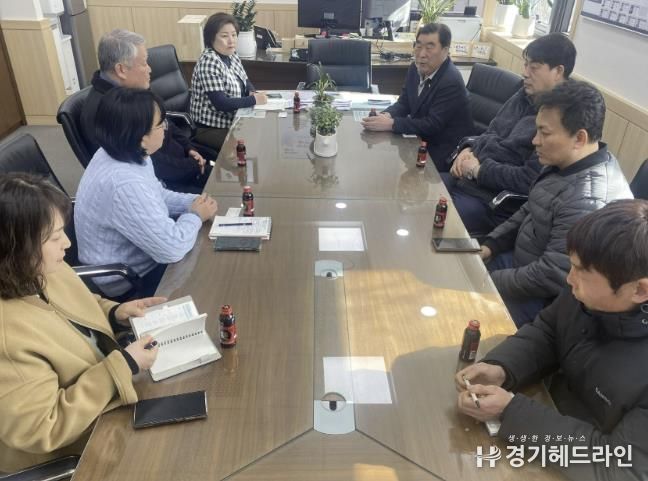 수원특례시 장안구 영화동, 생활폐기물 수거대행업체와 간담회 추진