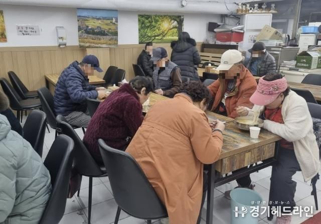 수원특례시 팔달구 지동, '따뜻한 한끼 밥상' 실시