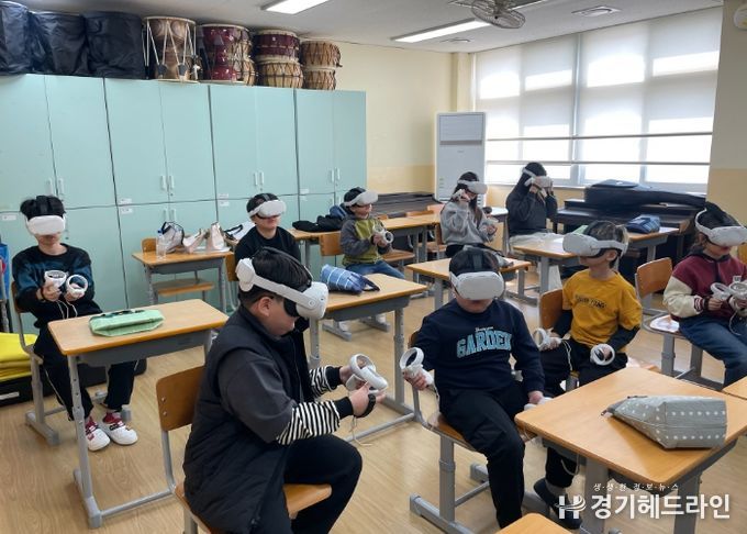 인천광역시교육청, 옹진군 초등생 대상 방문형 실감 안전체험프로그램 실시