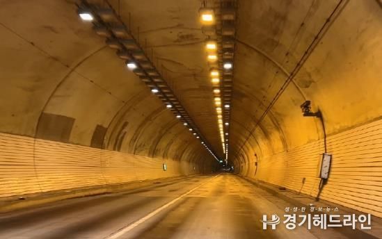 파주시, 국지도 78호선 혜음령터널 ‘발광 다이오드(LED) 등기구’로 교체